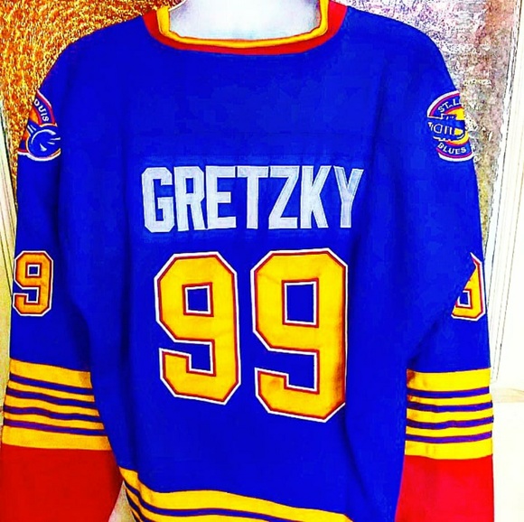 NHL Other - NHL St. Louis Blues Wayne Gretzky Throwback Jersey